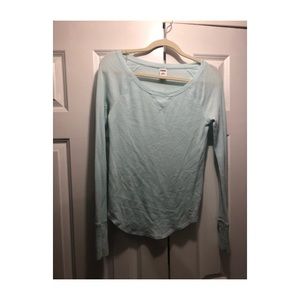 PINK VICTORIA SECRET LONG SLEEVE SHIRT